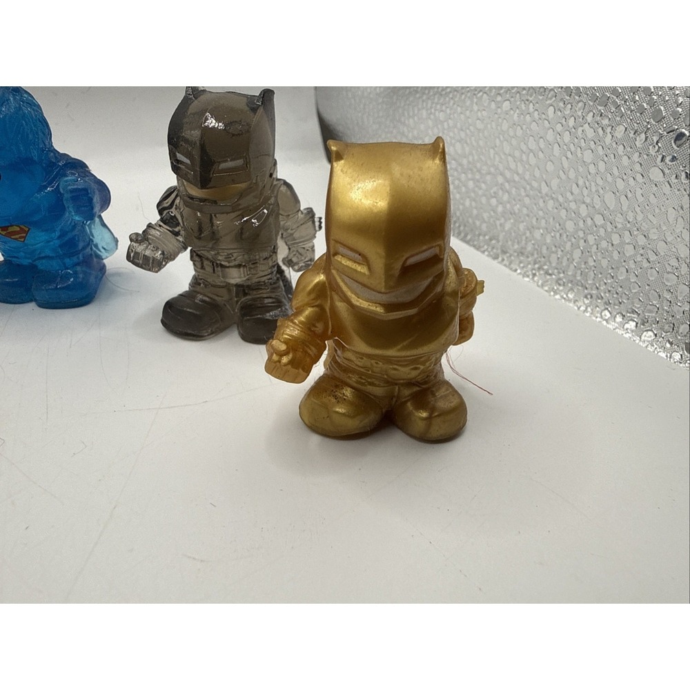 OOSHIES DC Comic Mixed Lot, 9 Pencil Toppers Batman, Flash, Black Adam, Superman